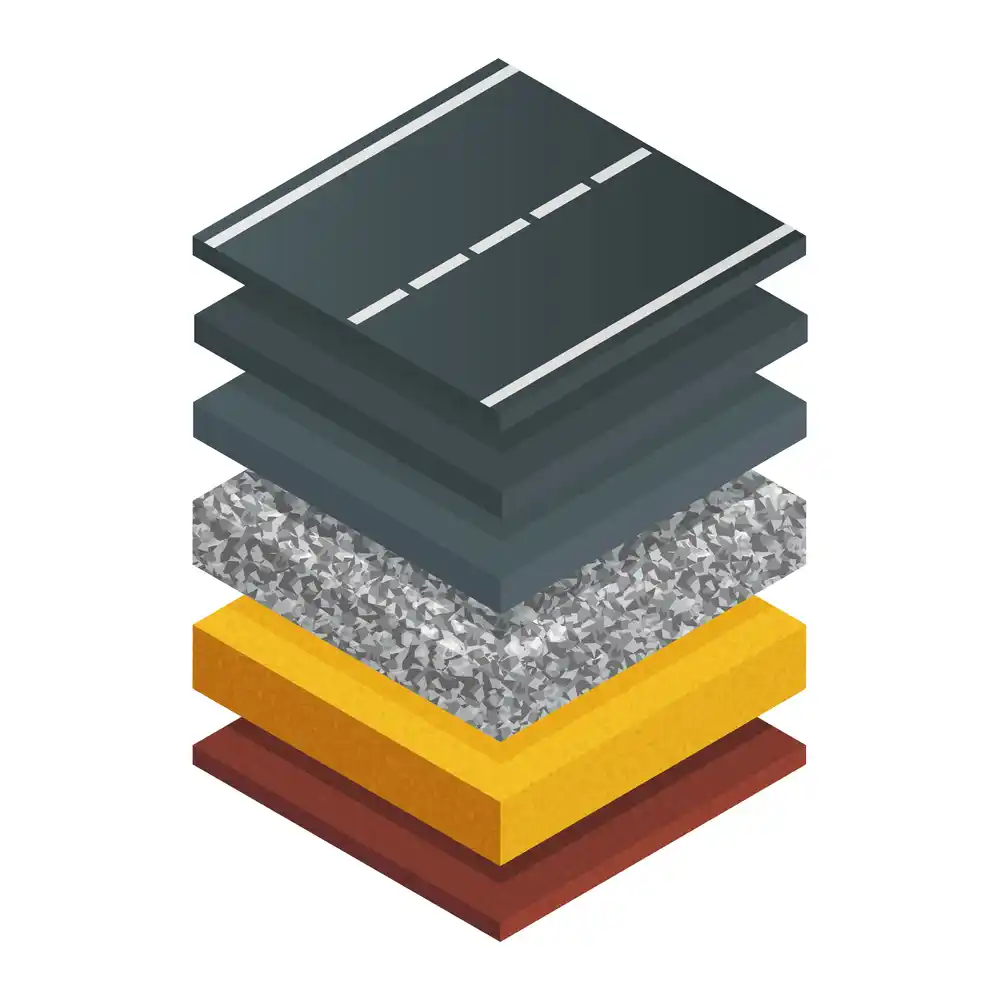 طبقات اسفلت