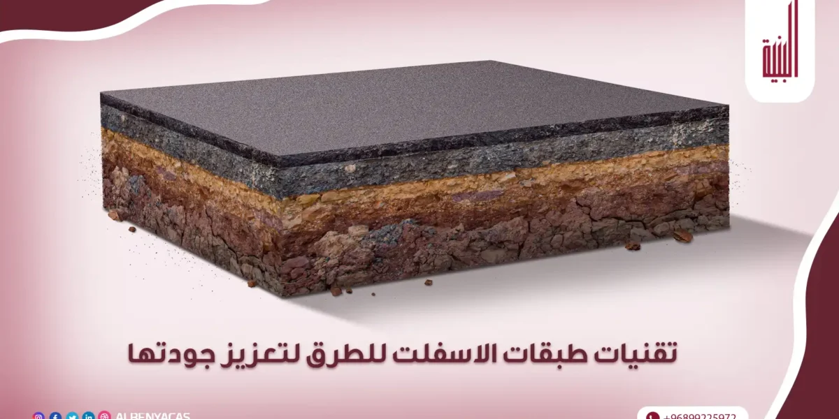 طبقات الاسفلت للطرق