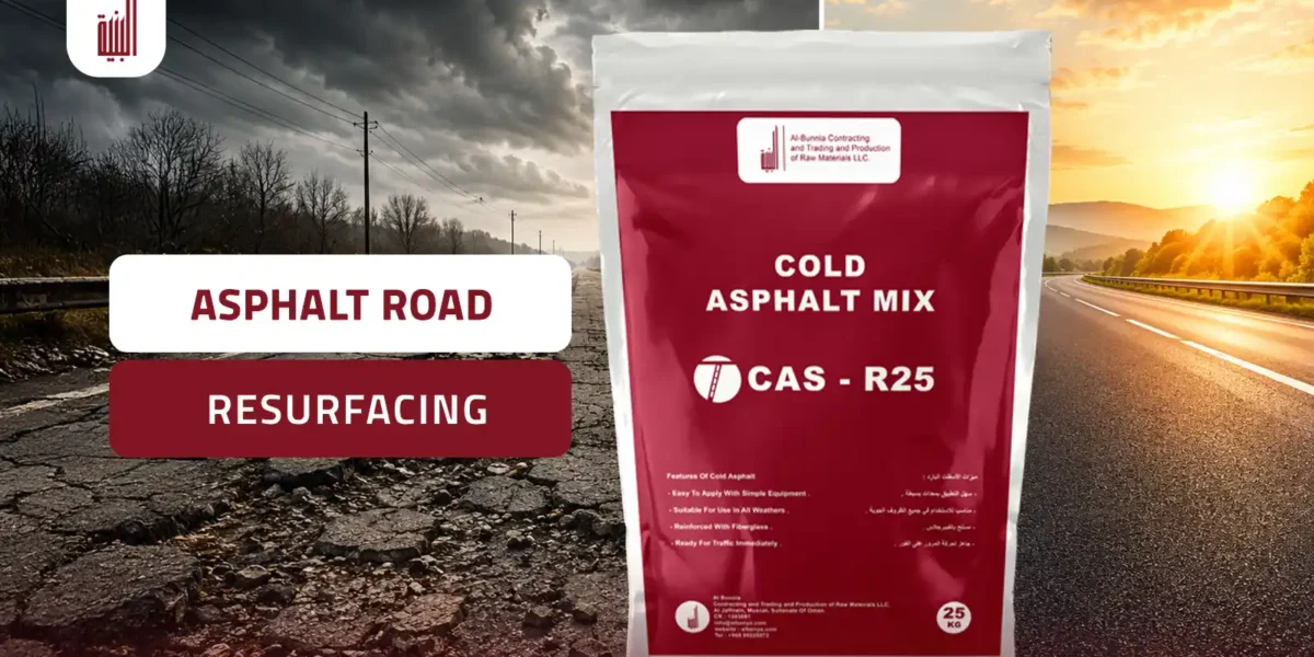 asphalt road resurfacing