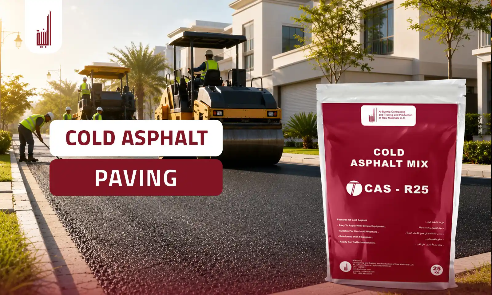 cold asphalt paving