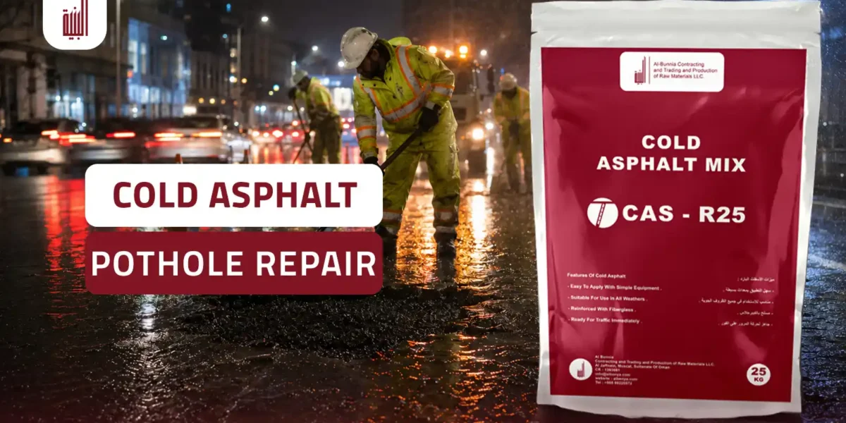 cold asphalt pothole repair