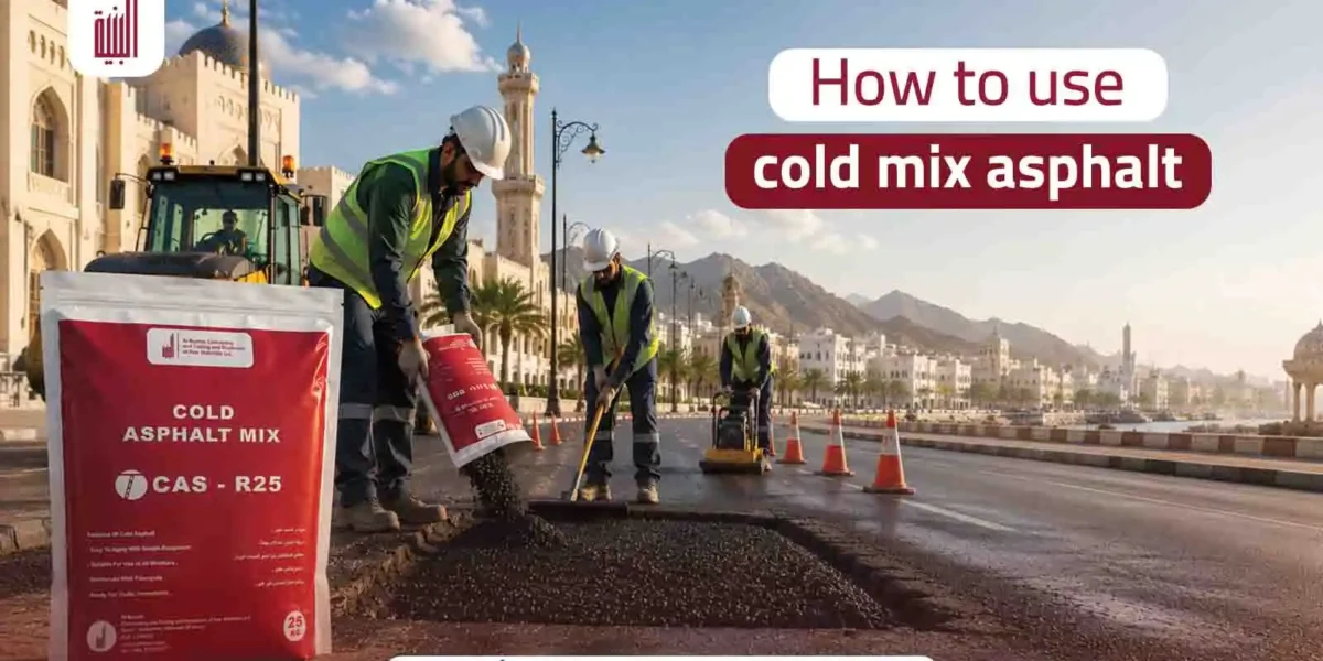 How to Use Cold Mix Asphalt