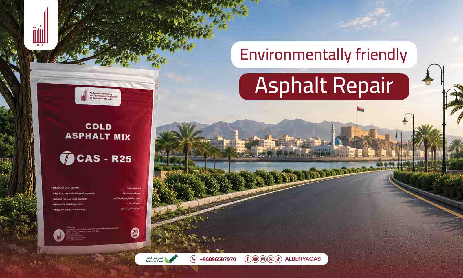 environmentally friendly asphalt repair