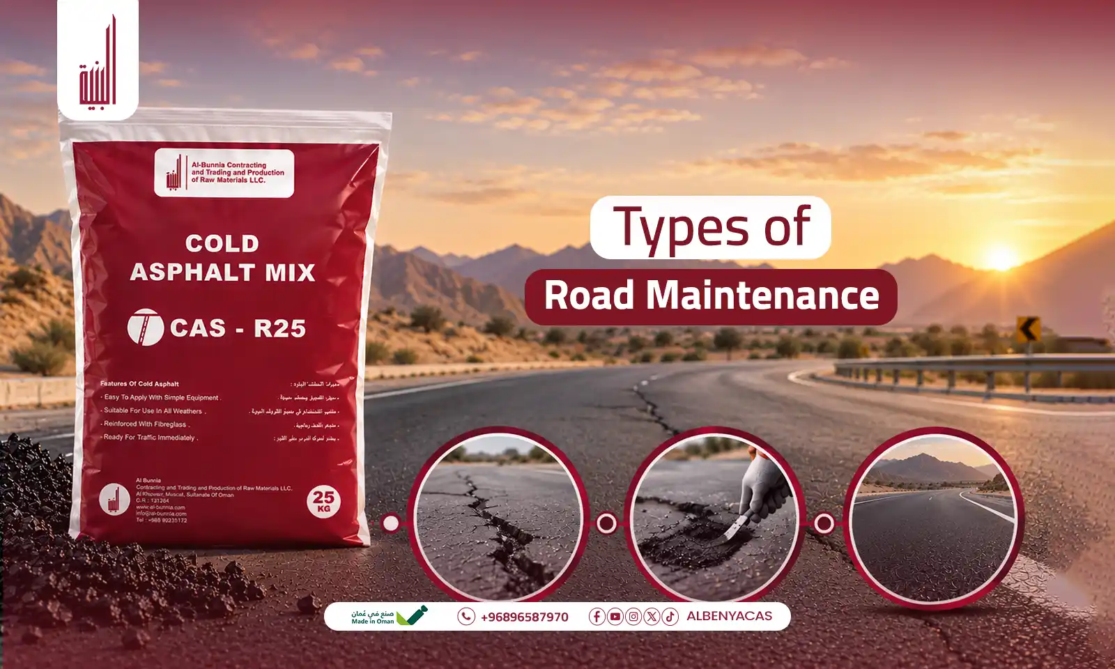 types of road maintenance